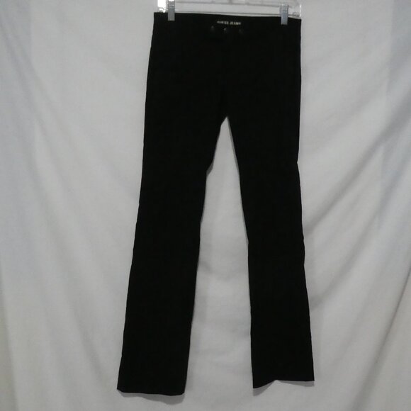 GUESS JEANS - Stretch | size 27 | Classic Black Straight-Cut Pants | NWOT - Picture 1 of 16